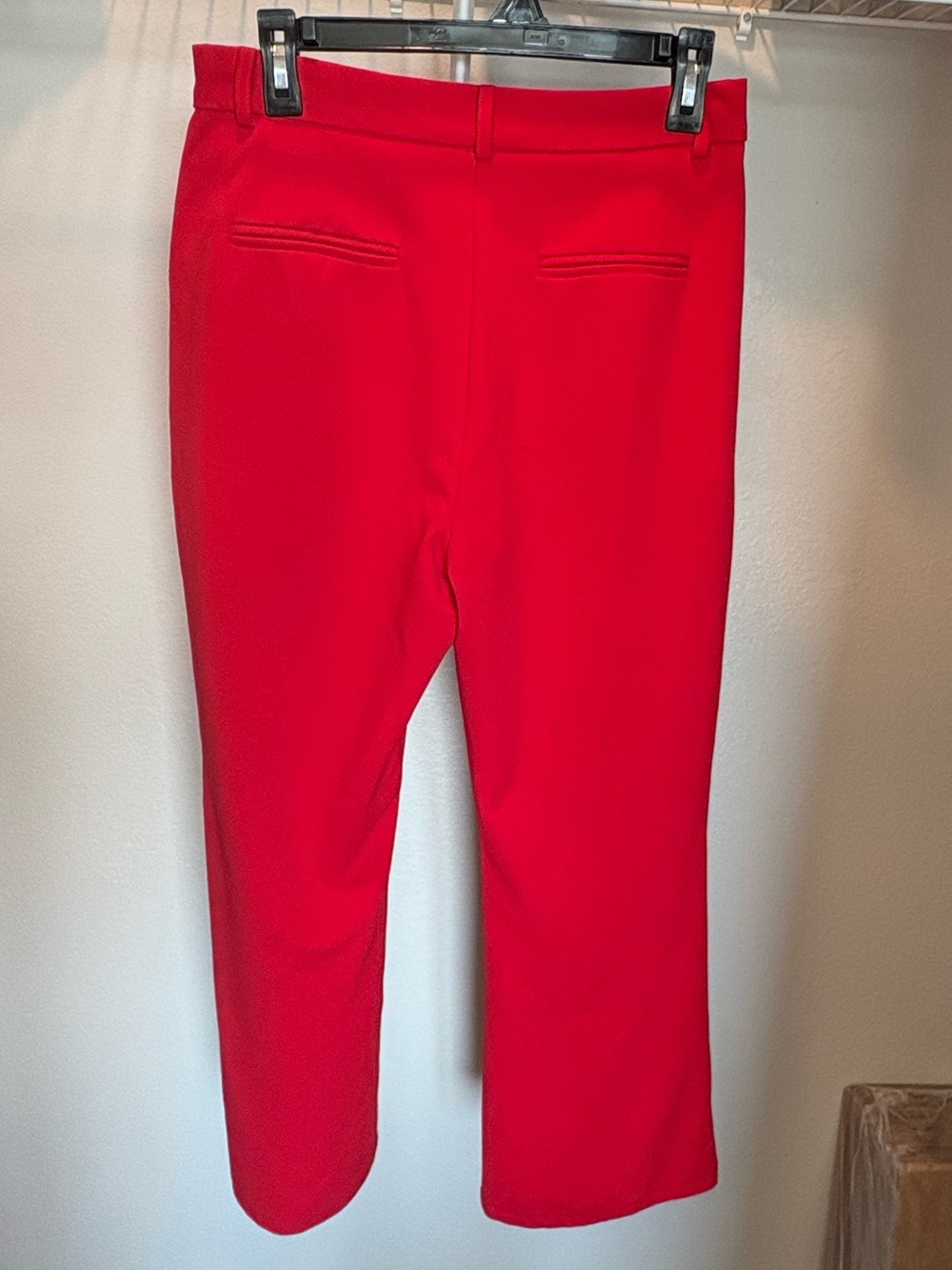 Aqua Red Boot-Cut Pants - Picture 4 of 4